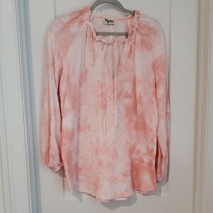Show Me Your Mumu Charlene Pink Tie-Dye Tunic XS